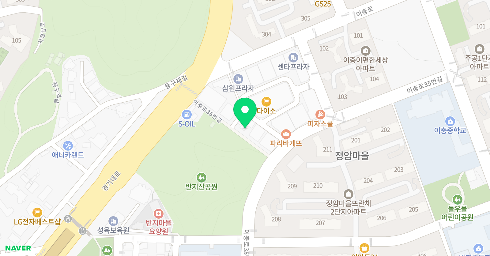올림피아드위즈원 학원 위치