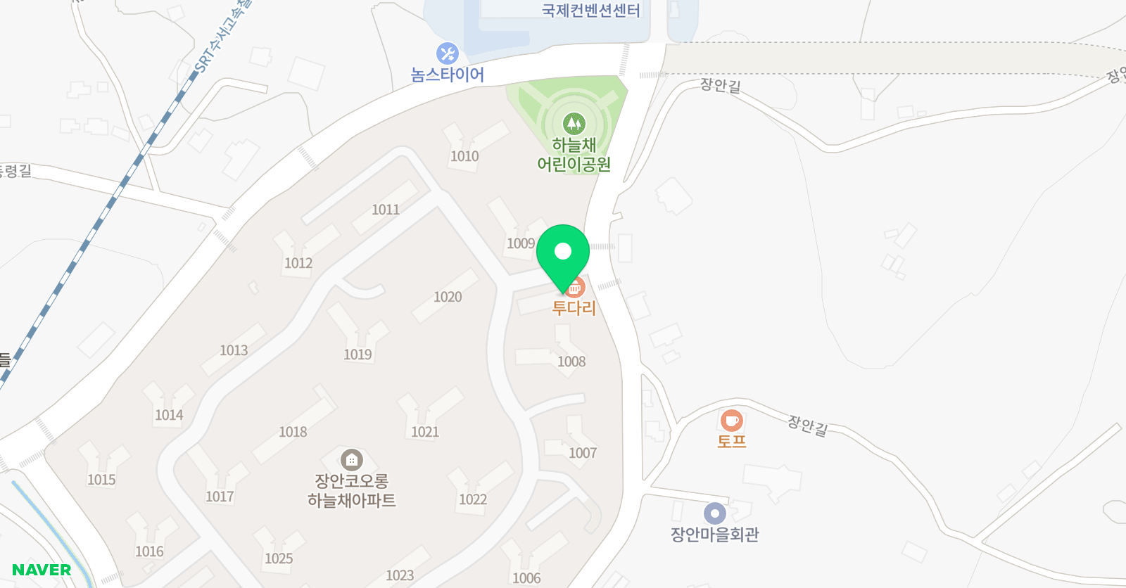 하늘채 음악학원 위치