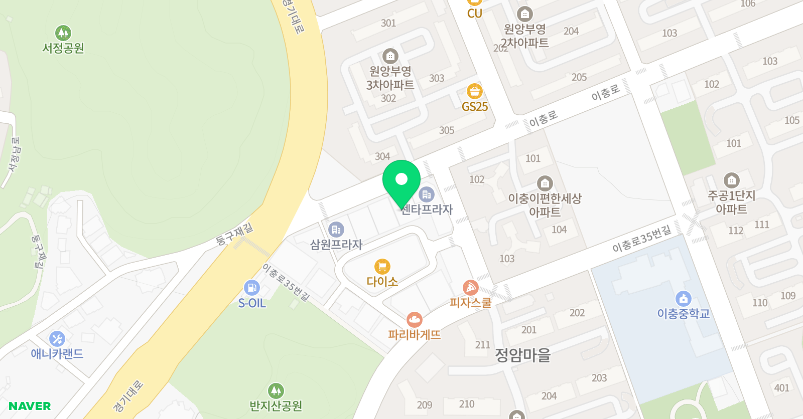 토킹클럽 어학원 평택송탄 위치