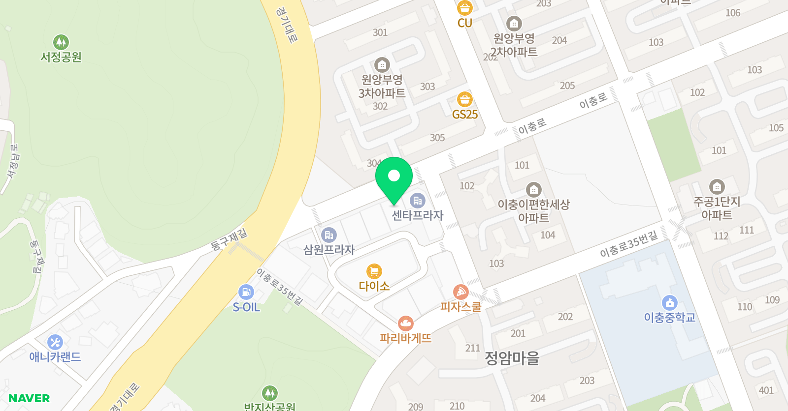 이안 음악학원 위치