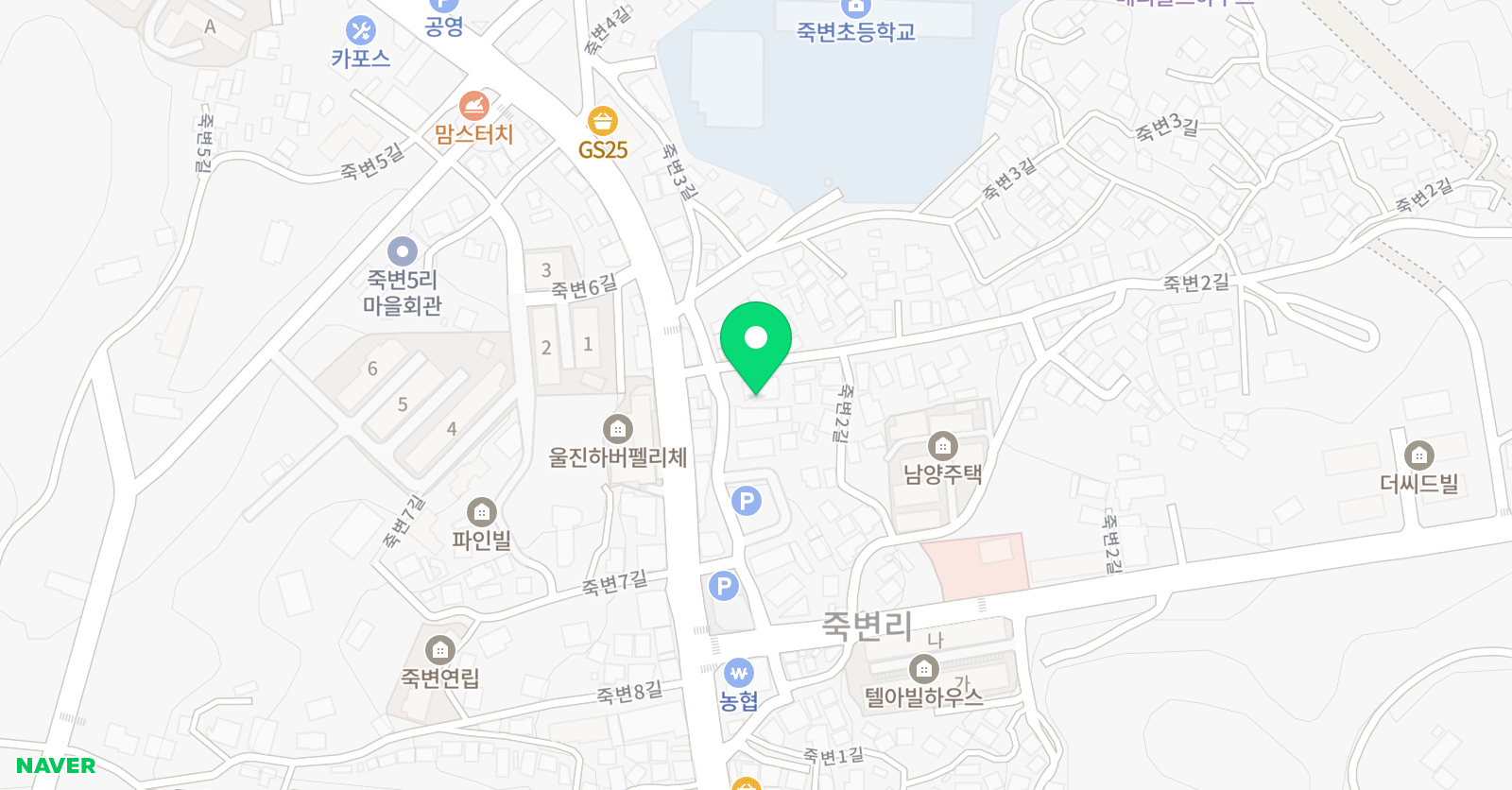 MS 영어학원 위치