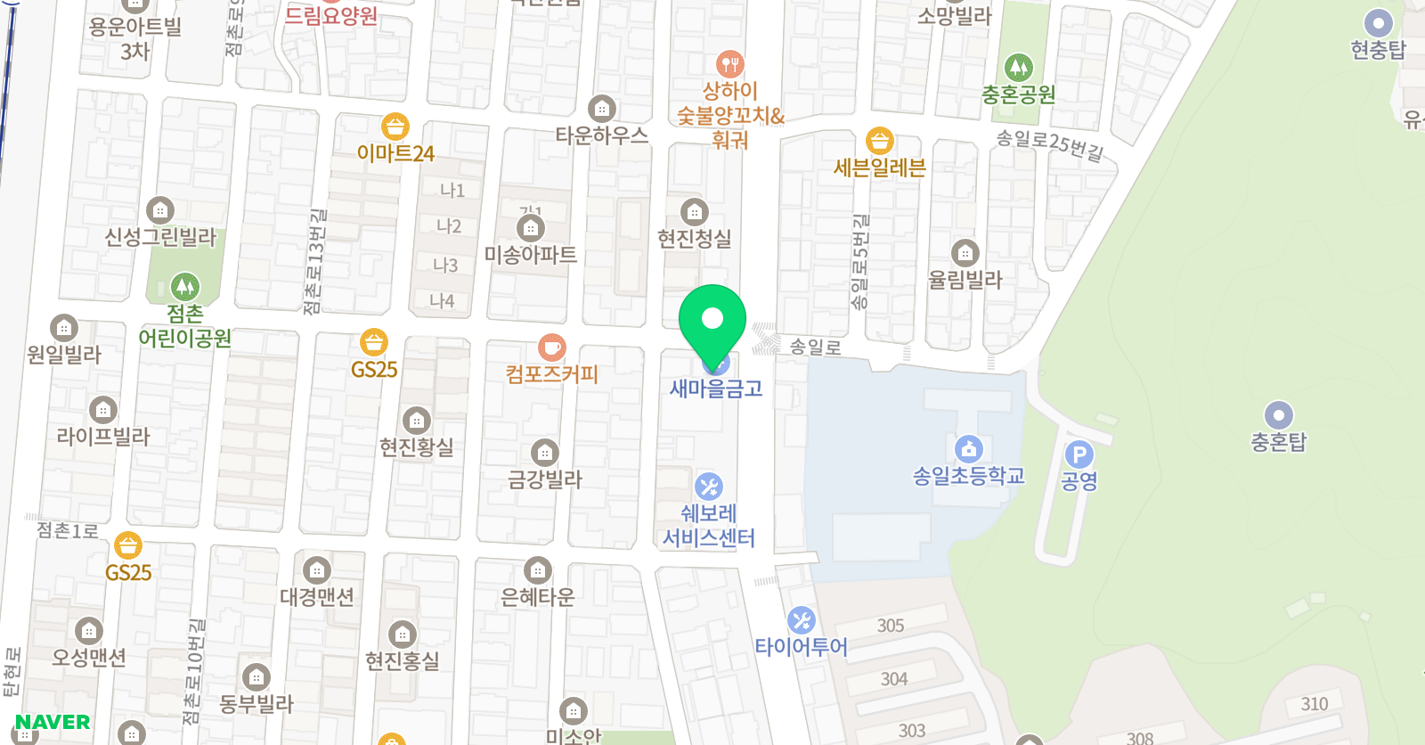 화랑 태권도 위치