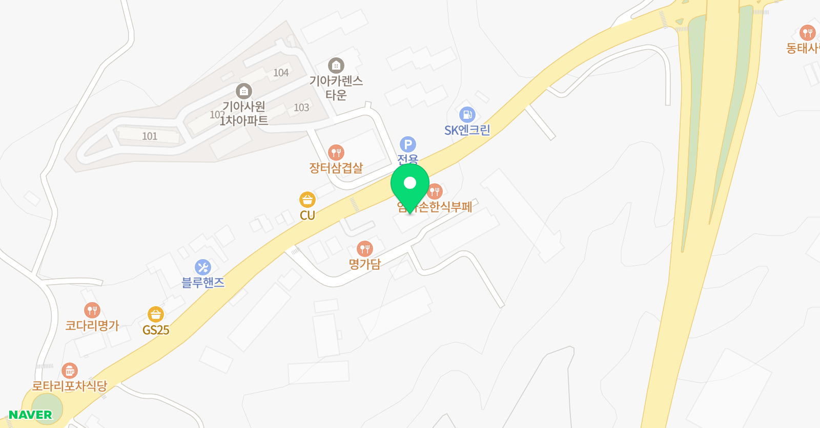 화성 유소년축구클럽 위치