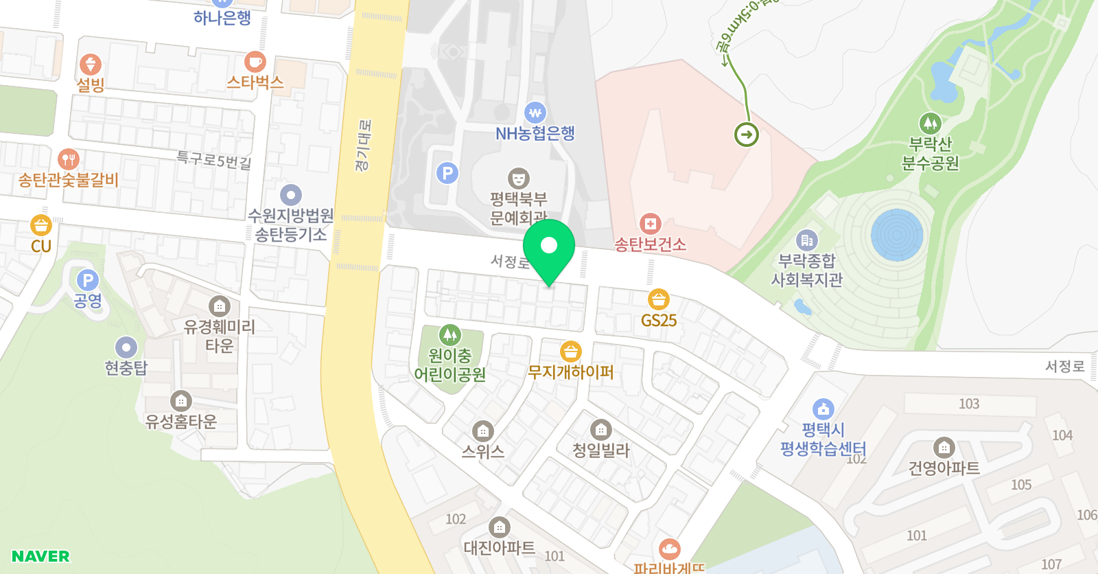 이충 기타실용음악학원 위치