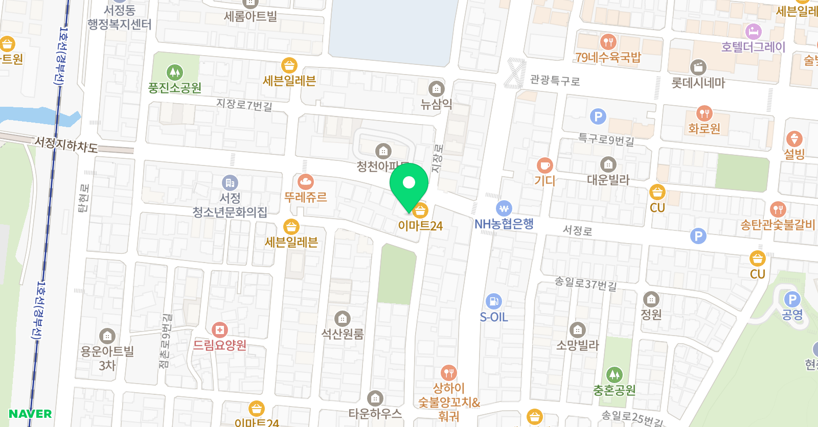 전해라 음악학원 위치