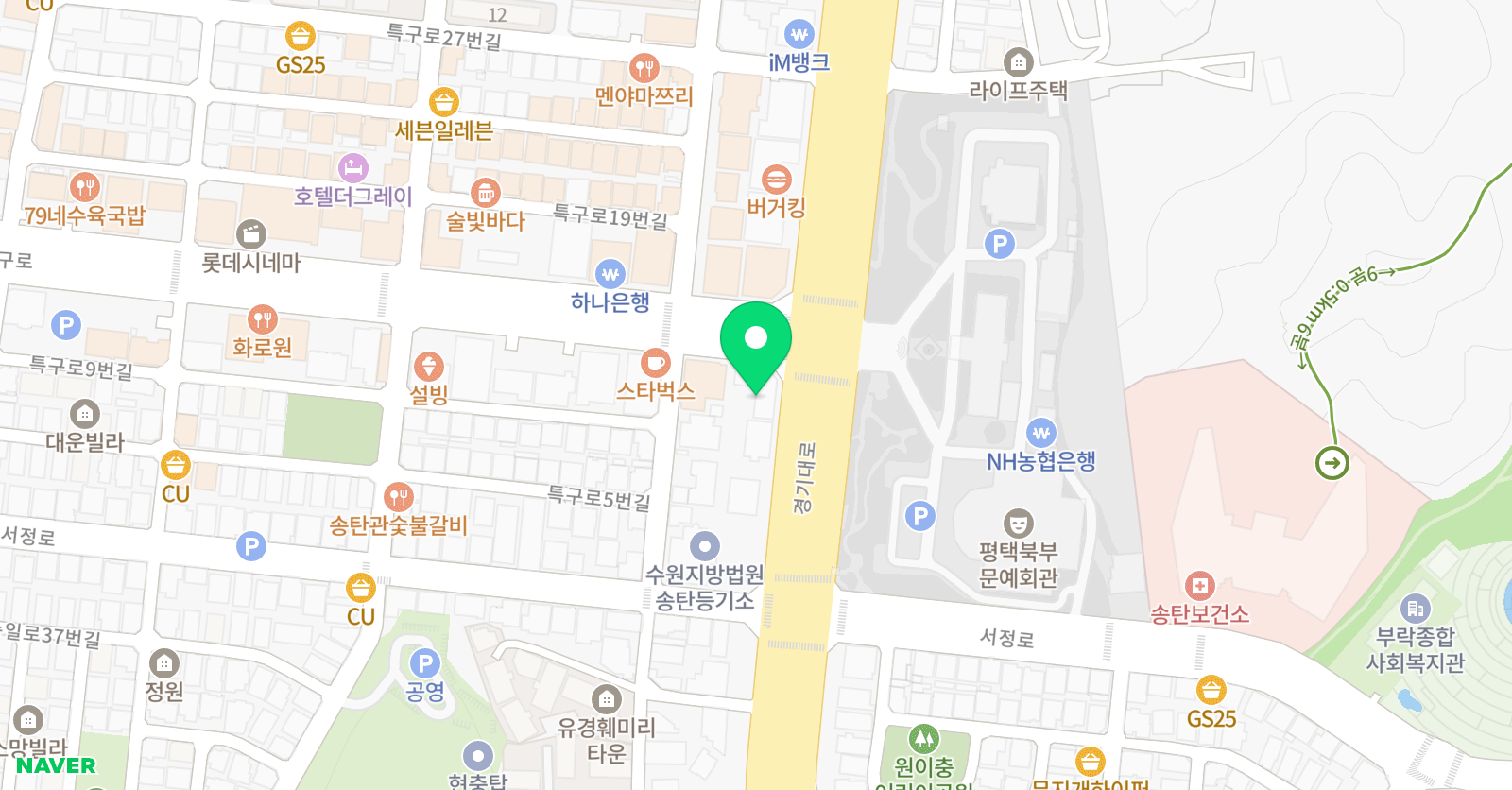 스카이 수학학원 위치