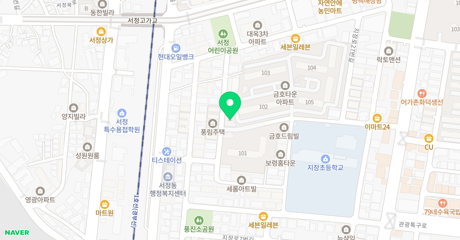 삼성 영어셀레나 지장교습소 위치