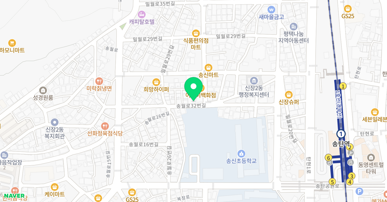 경희대드림아이 태권스쿨 위치