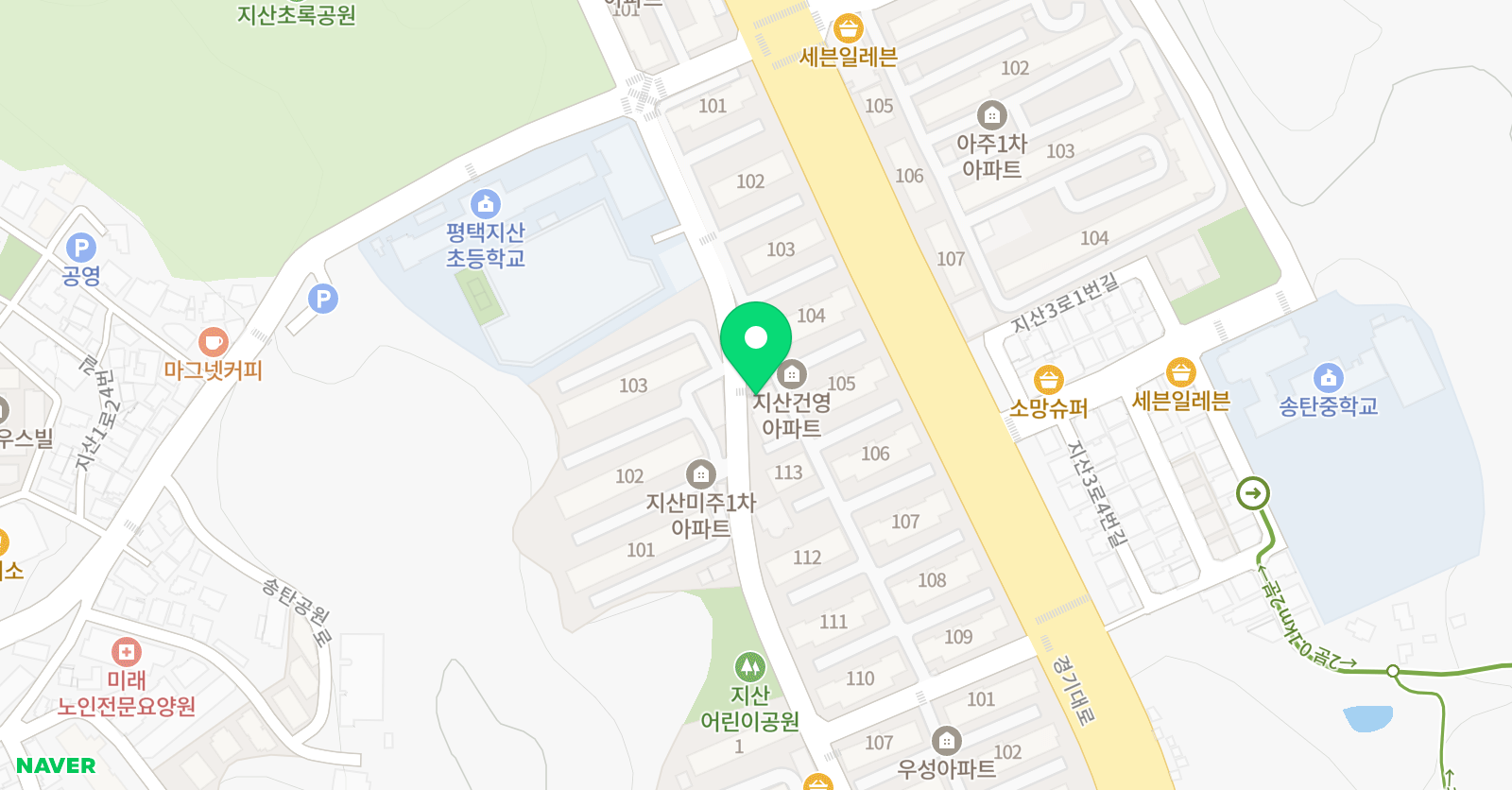 그림나무 미술교습소 위치