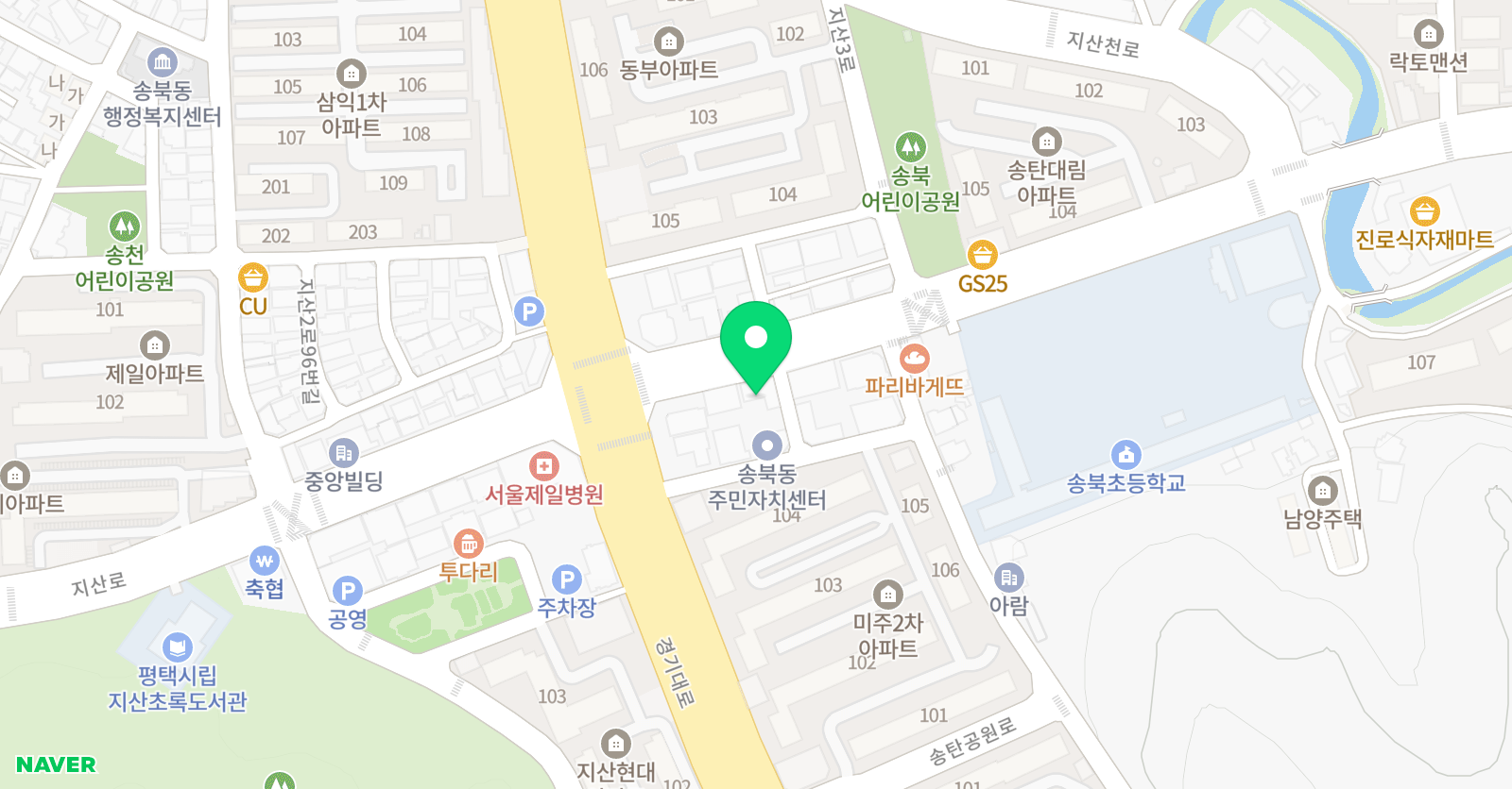 모타운 실용음악학원 위치