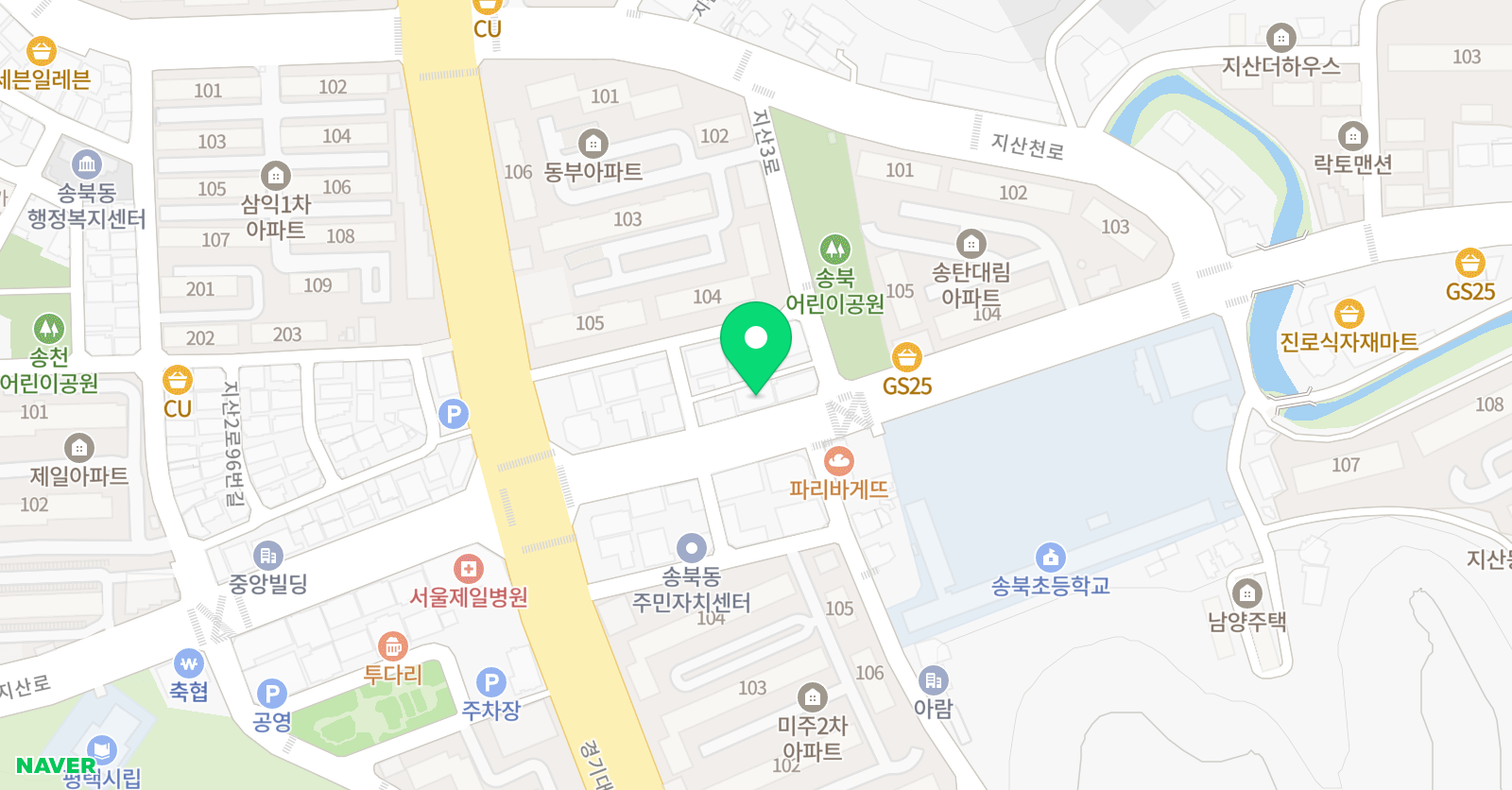 바하 음악학원 위치