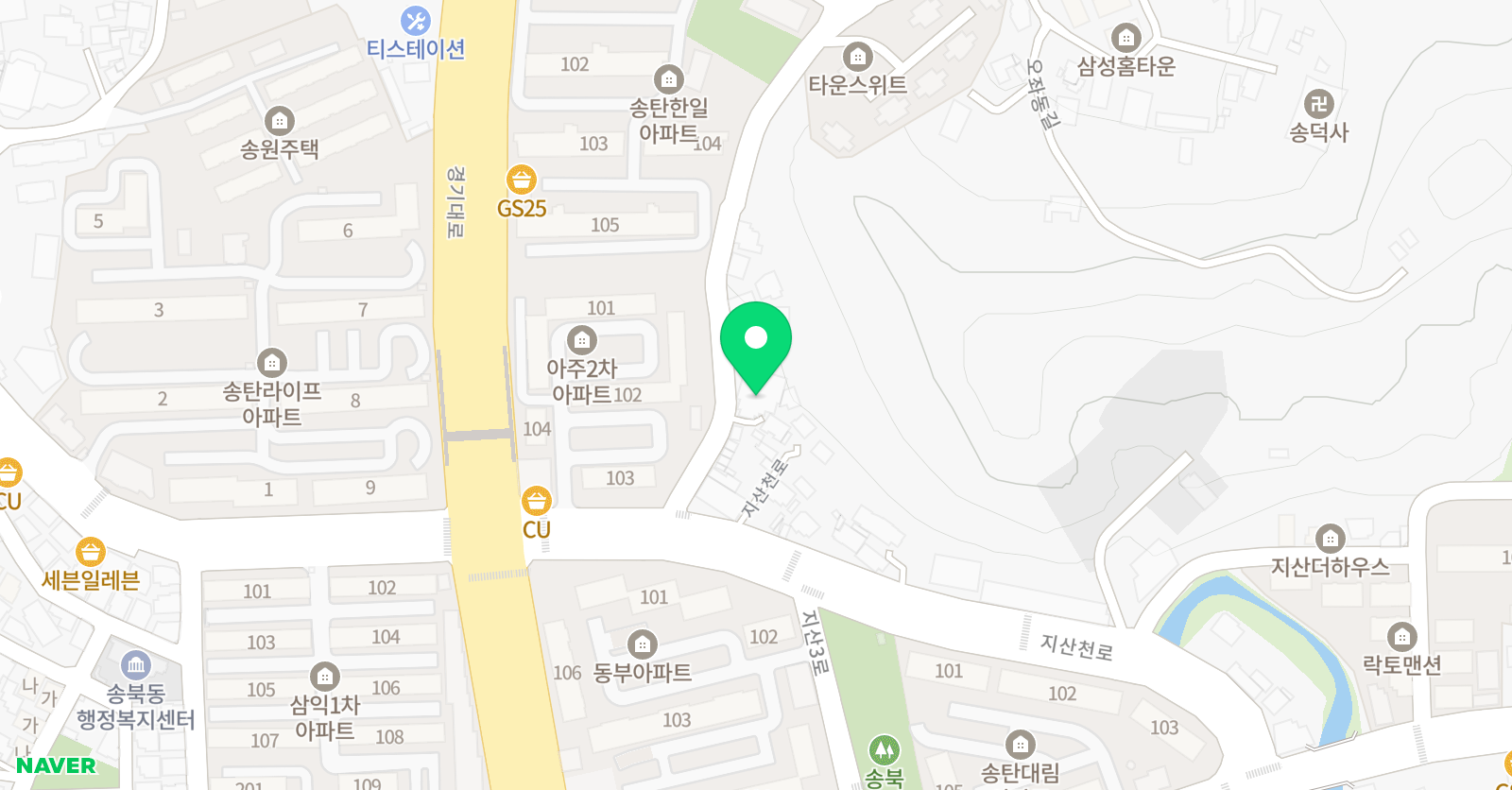예지 음악학원 위치