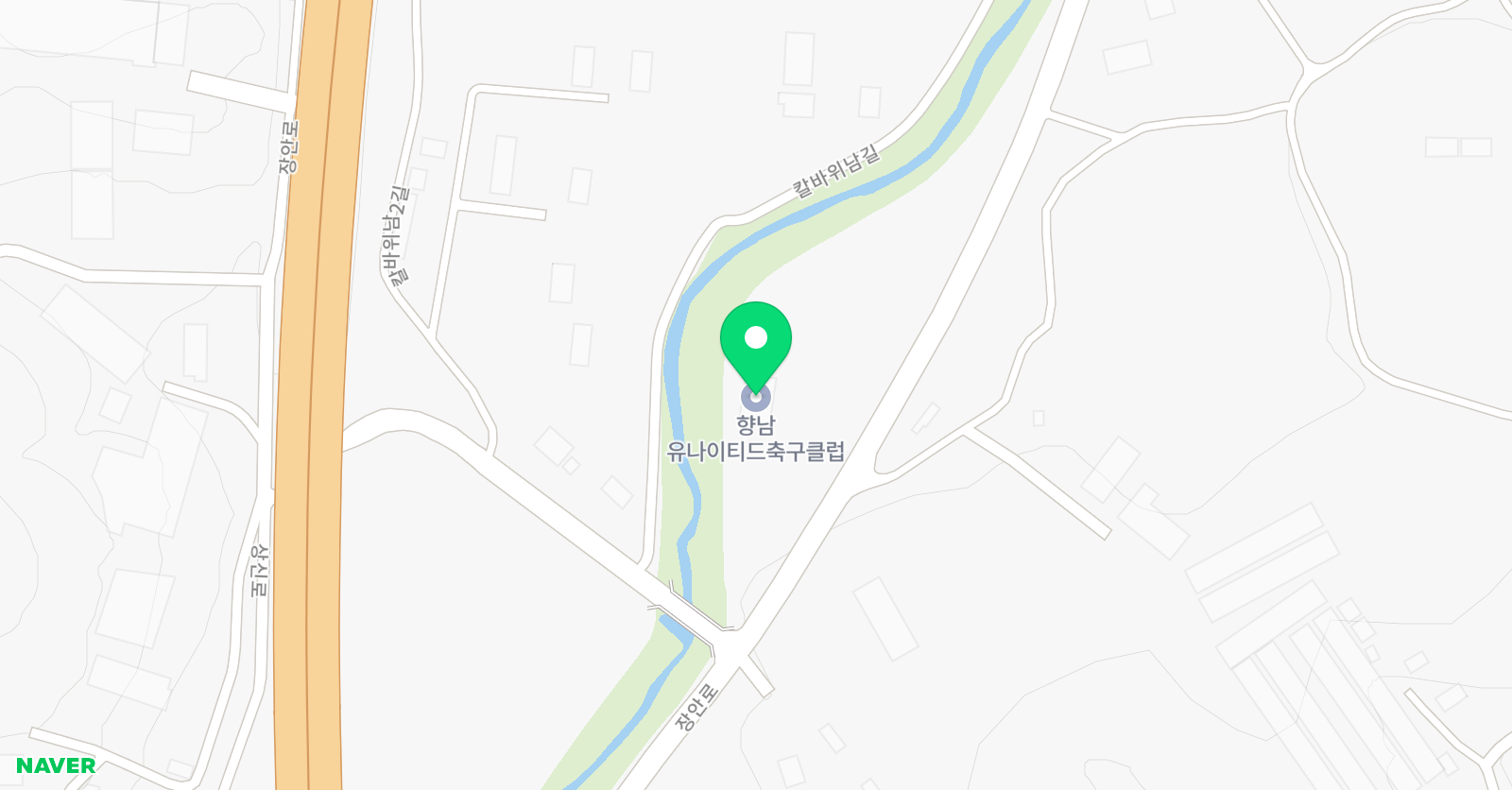 향남 유나이티드 축구클럽 위치