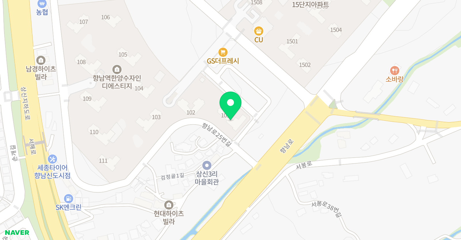 이루다 공부방 향남발안 위치