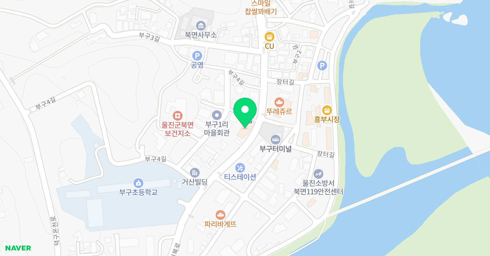 한솔 영수학원 북면직영교실 위치
