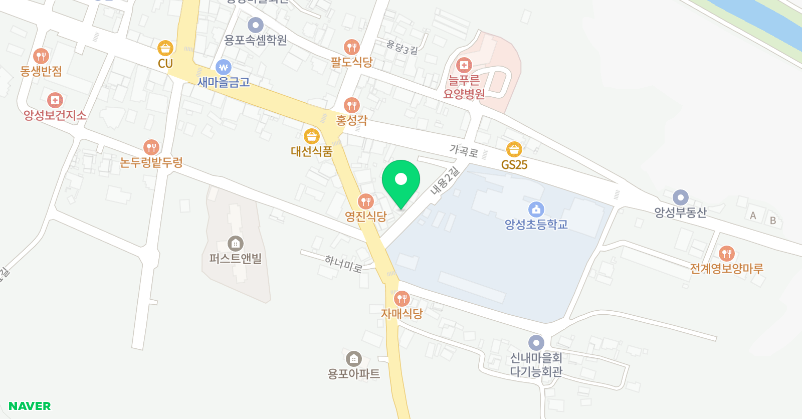스마트해법 영어 앙성교실 위치