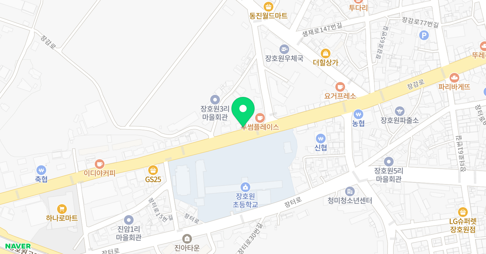 유니팝 위드 미술교습소 위치