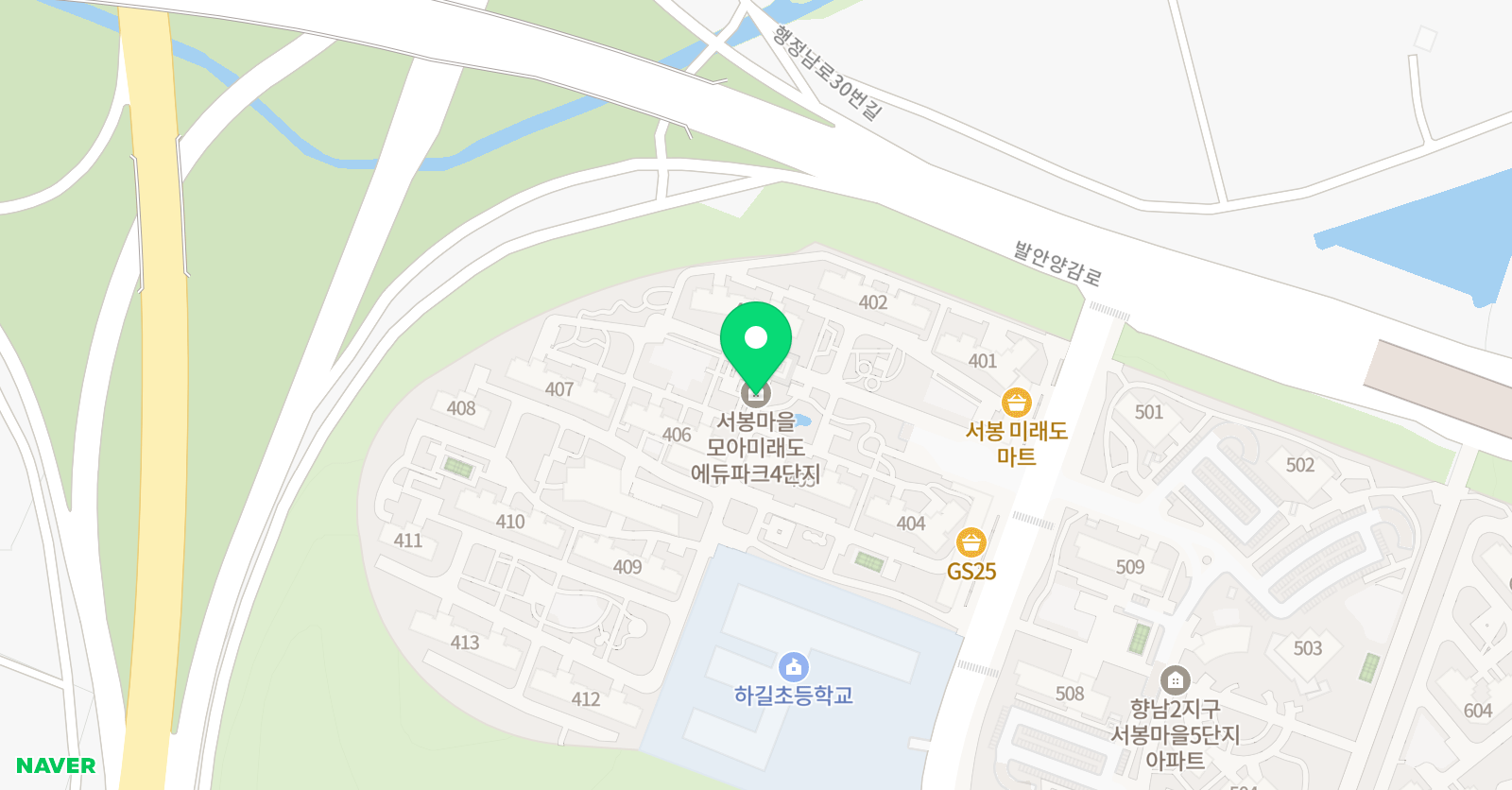 리드인 독서논술 하길초점 위치