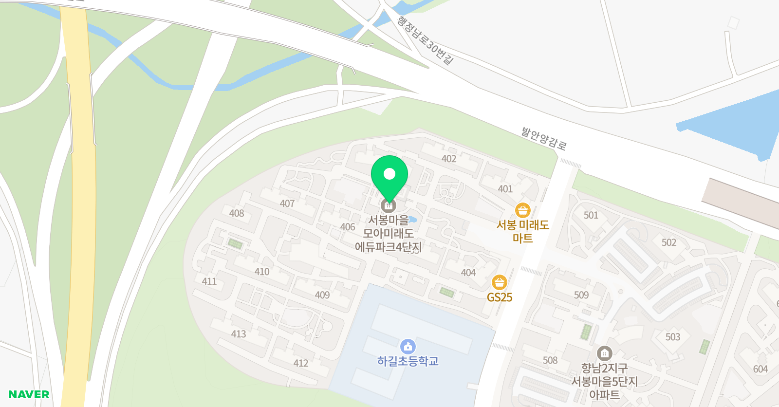 셀파우 등생교실 모아미래도점 위치