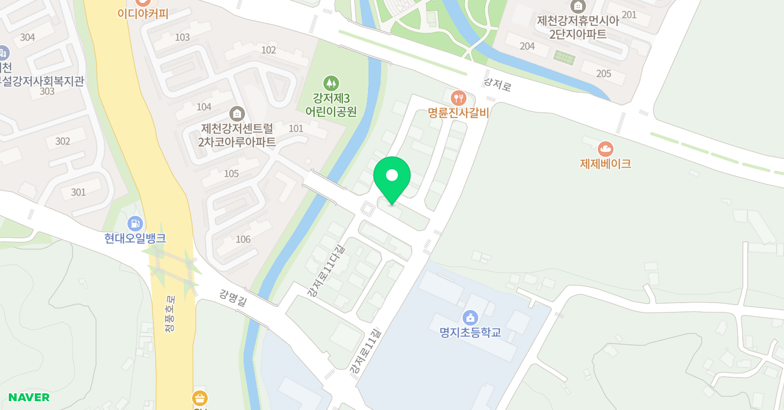 전윤 음악학원 위치