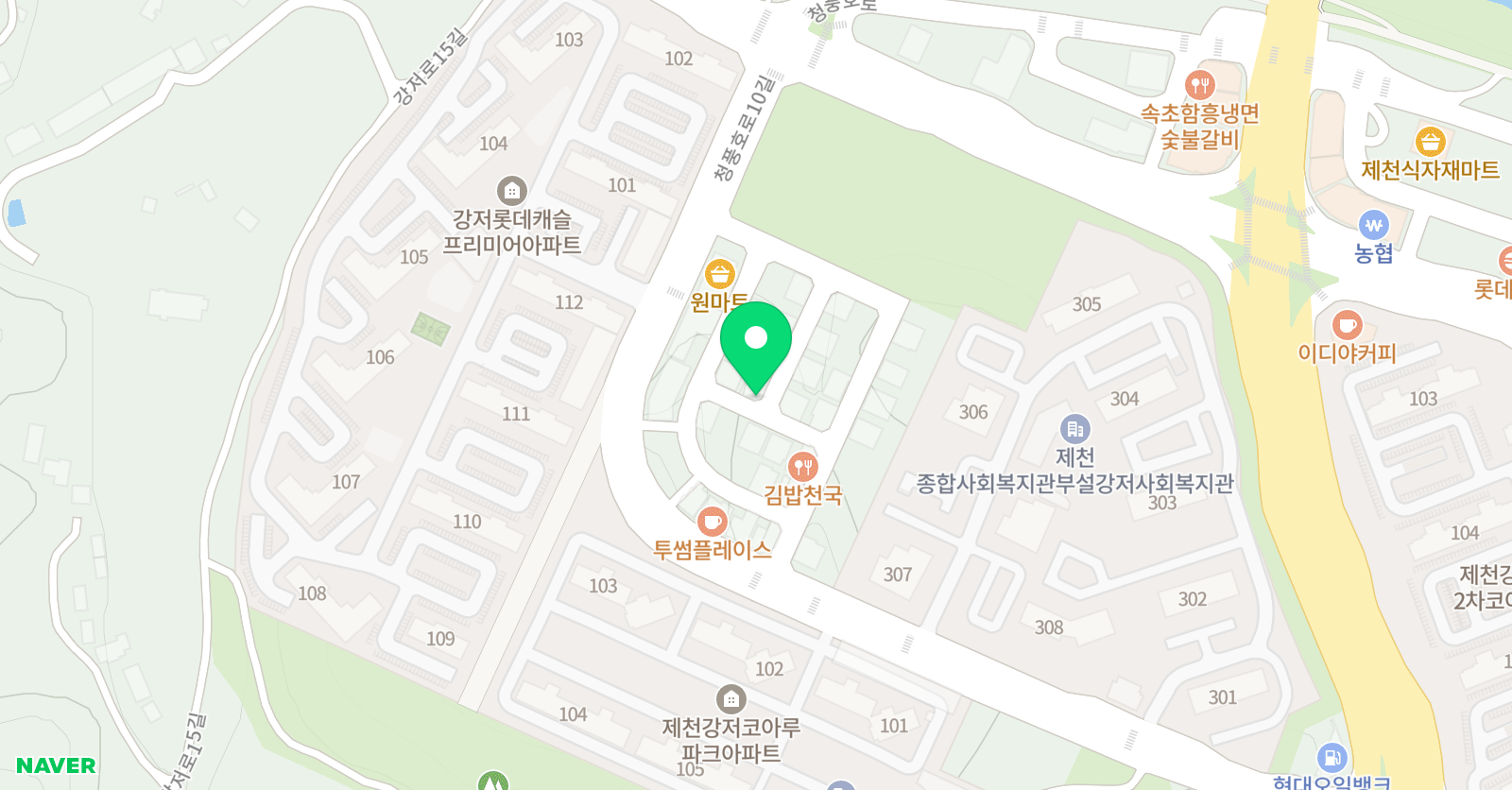 해법 수학교습소 강저교실 위치