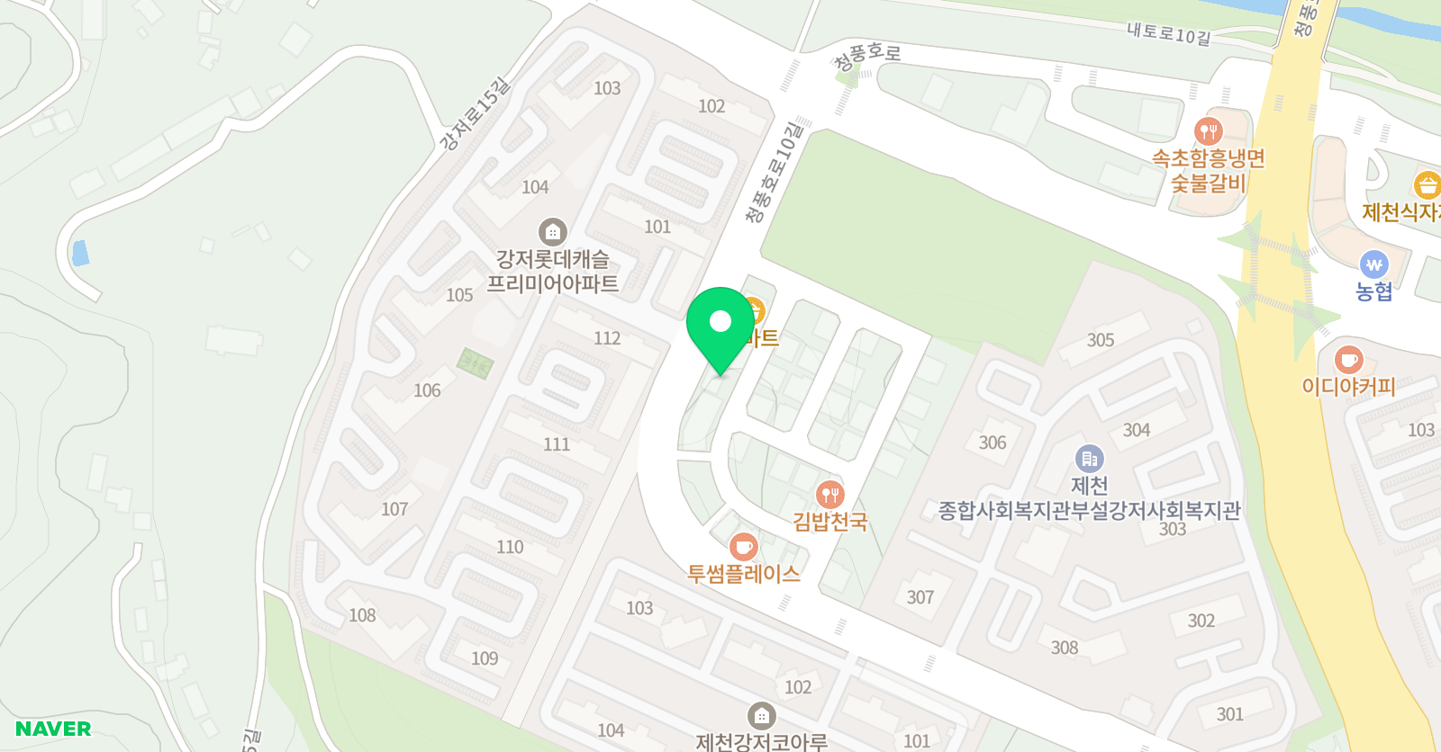 수학하다 학원 위치