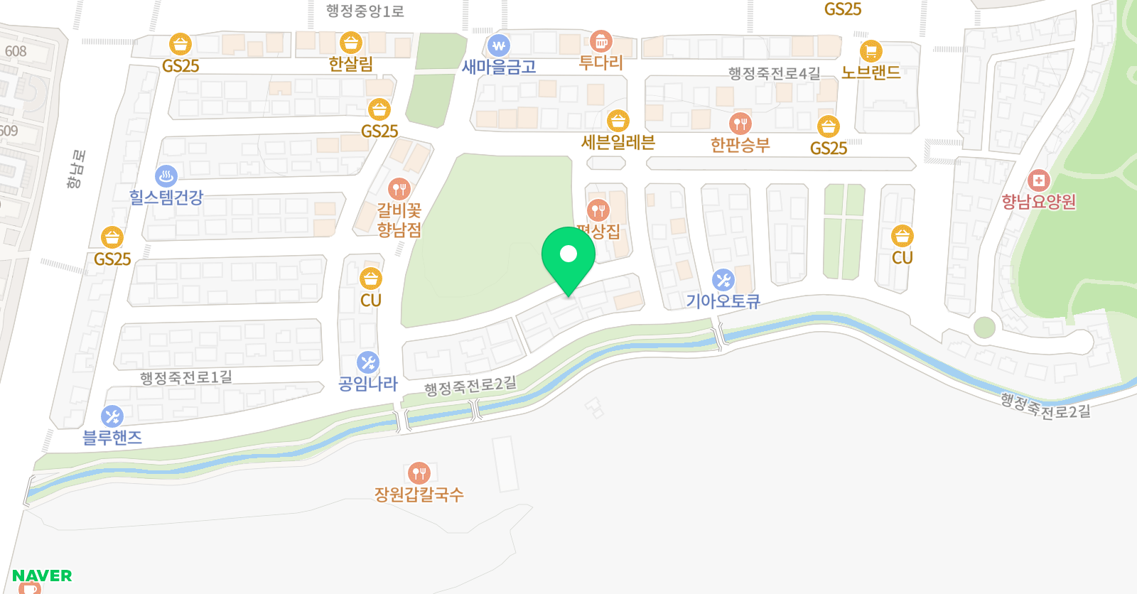 라온 미술학원 위치