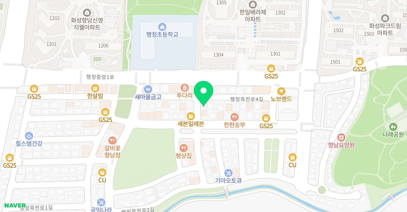 향남포도학원 위치