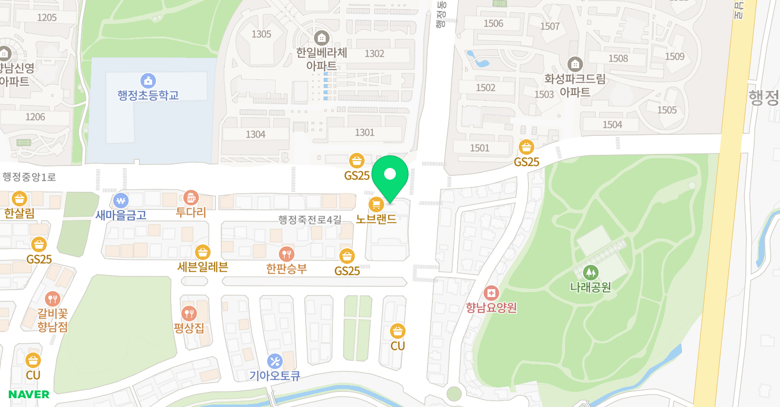 라라 미술학원 위치