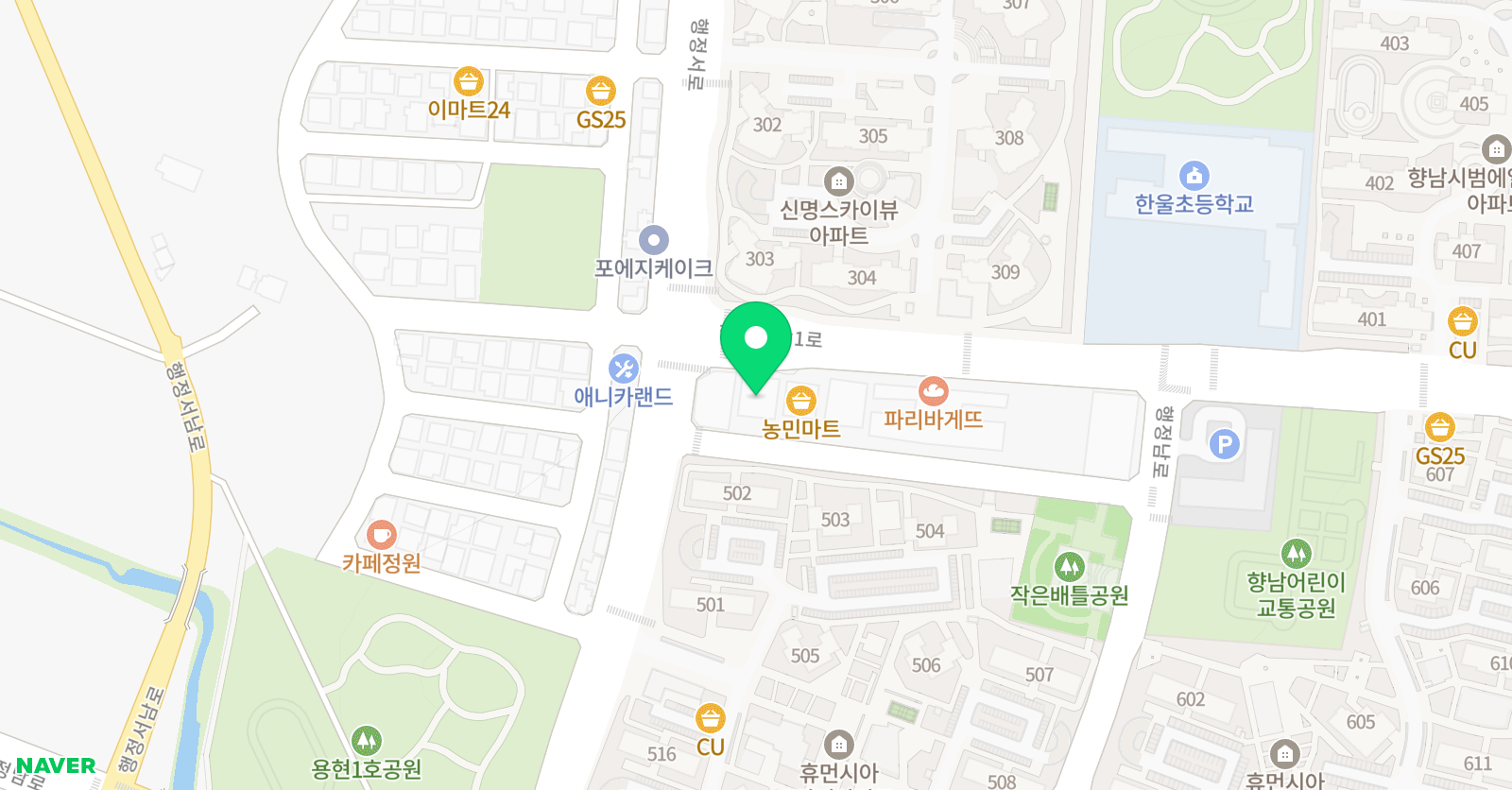 토킹스타 SKY 학원 위치