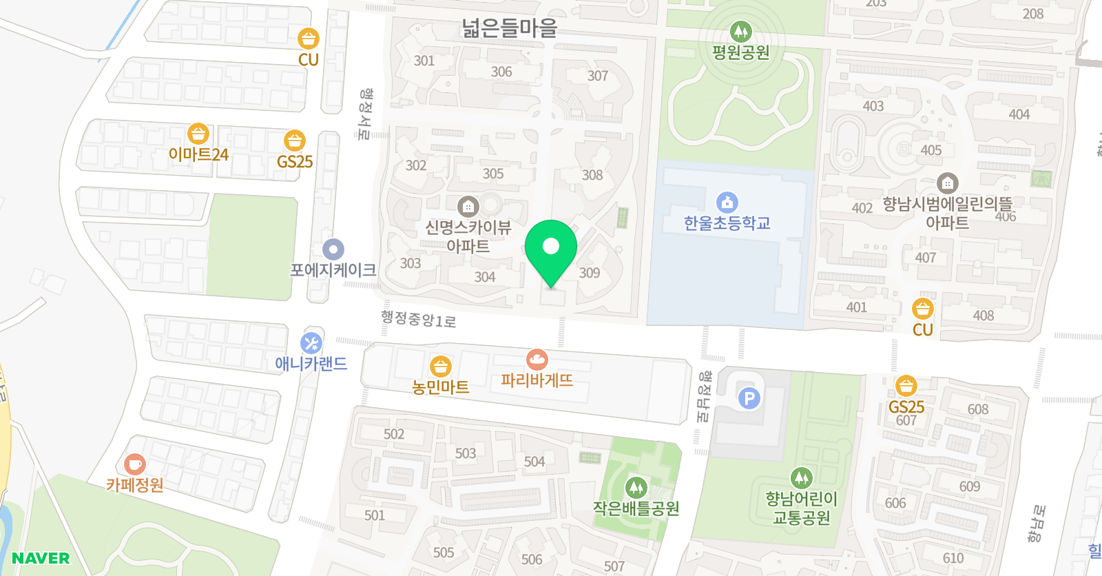 현피아노스토리 음악교습소 위치