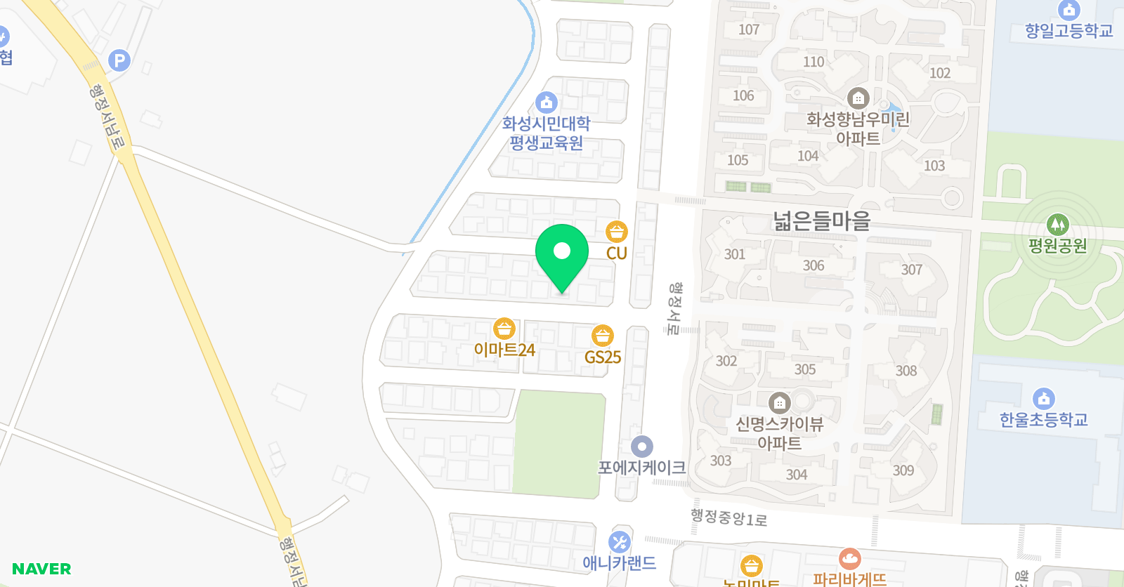 영재리더 학원 위치