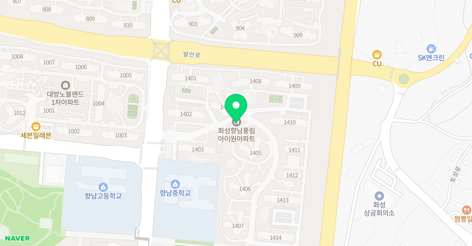 행정아이원 공부방 위치