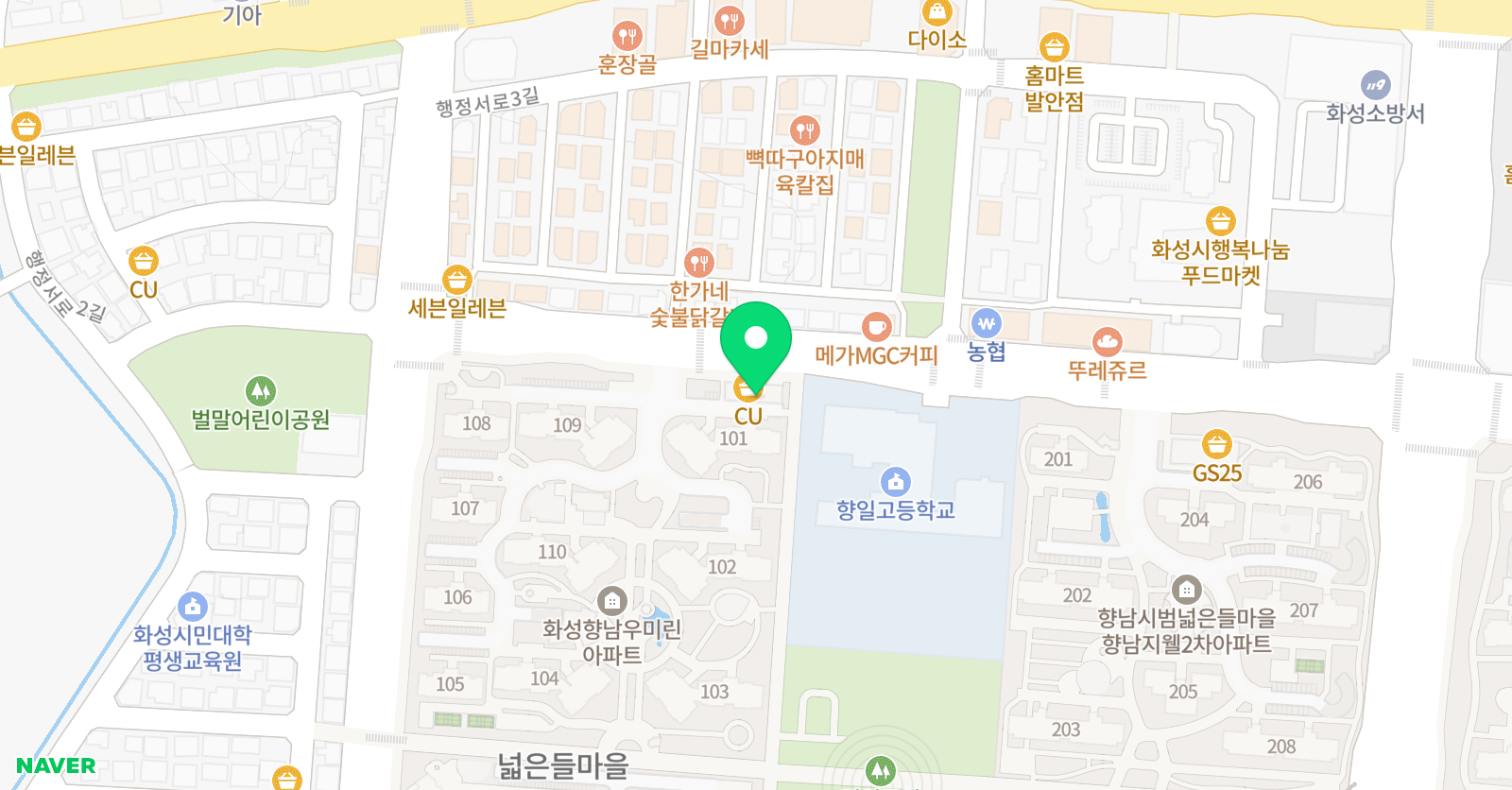 이음 수학학원 위치