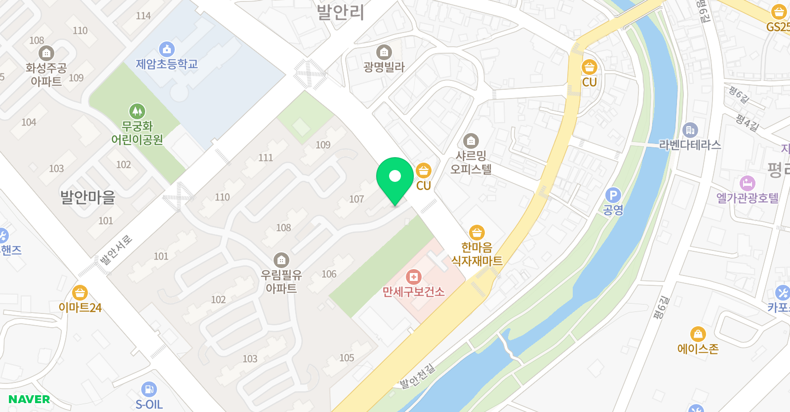 안나 피아노교습소 위치