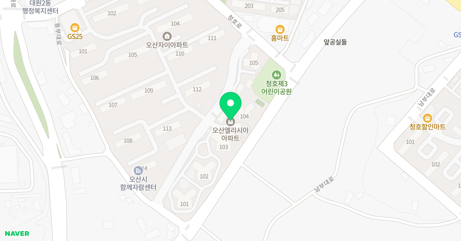 헬로우잉글리쉬 학원 위치