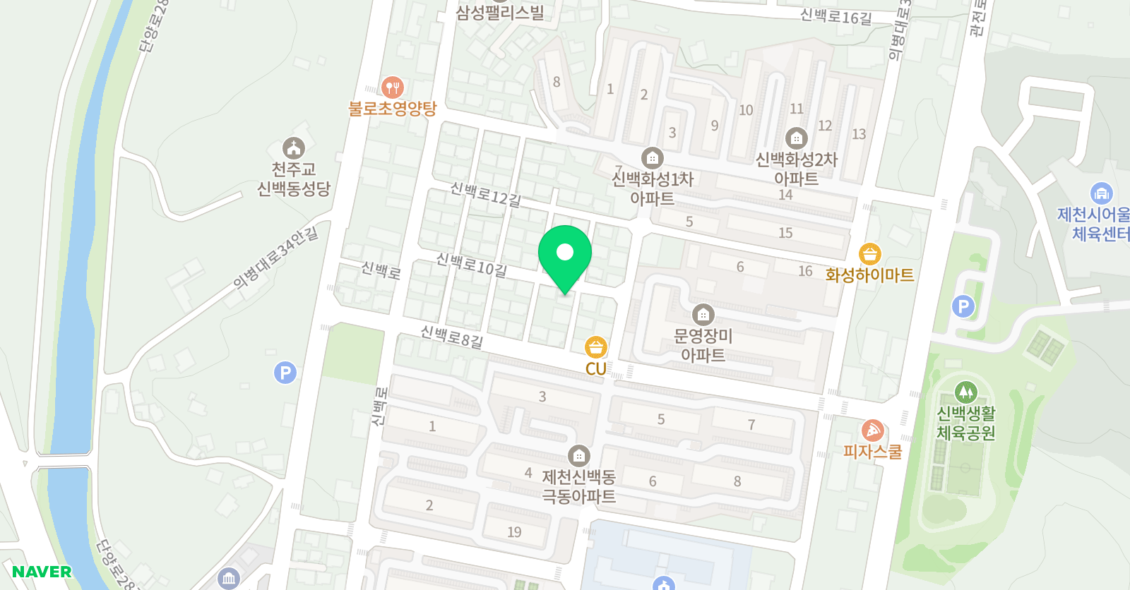 누리 공부방 학원 위치