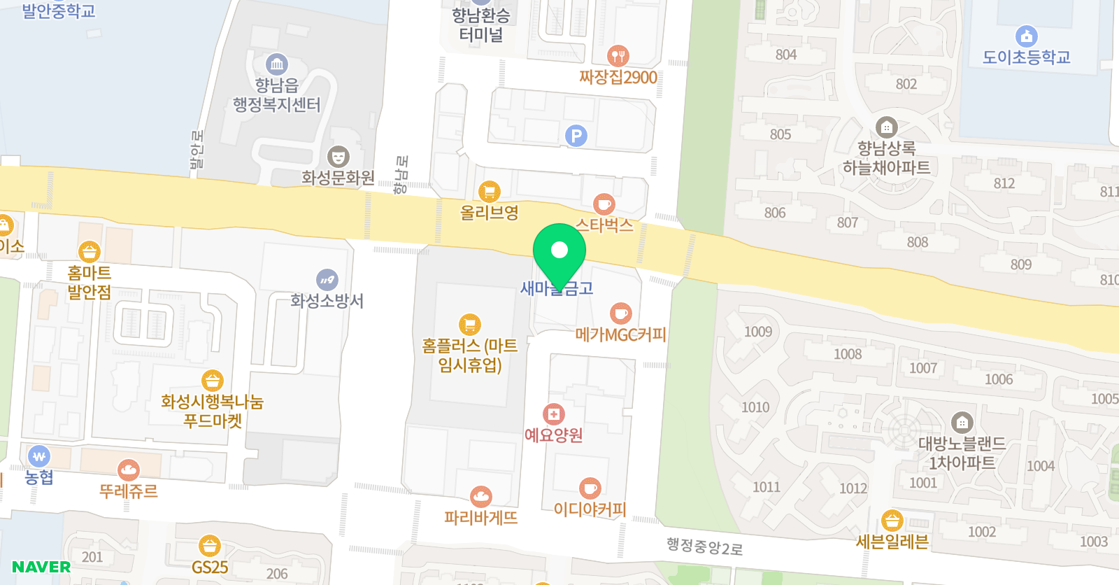 멘토 영수학원 위치