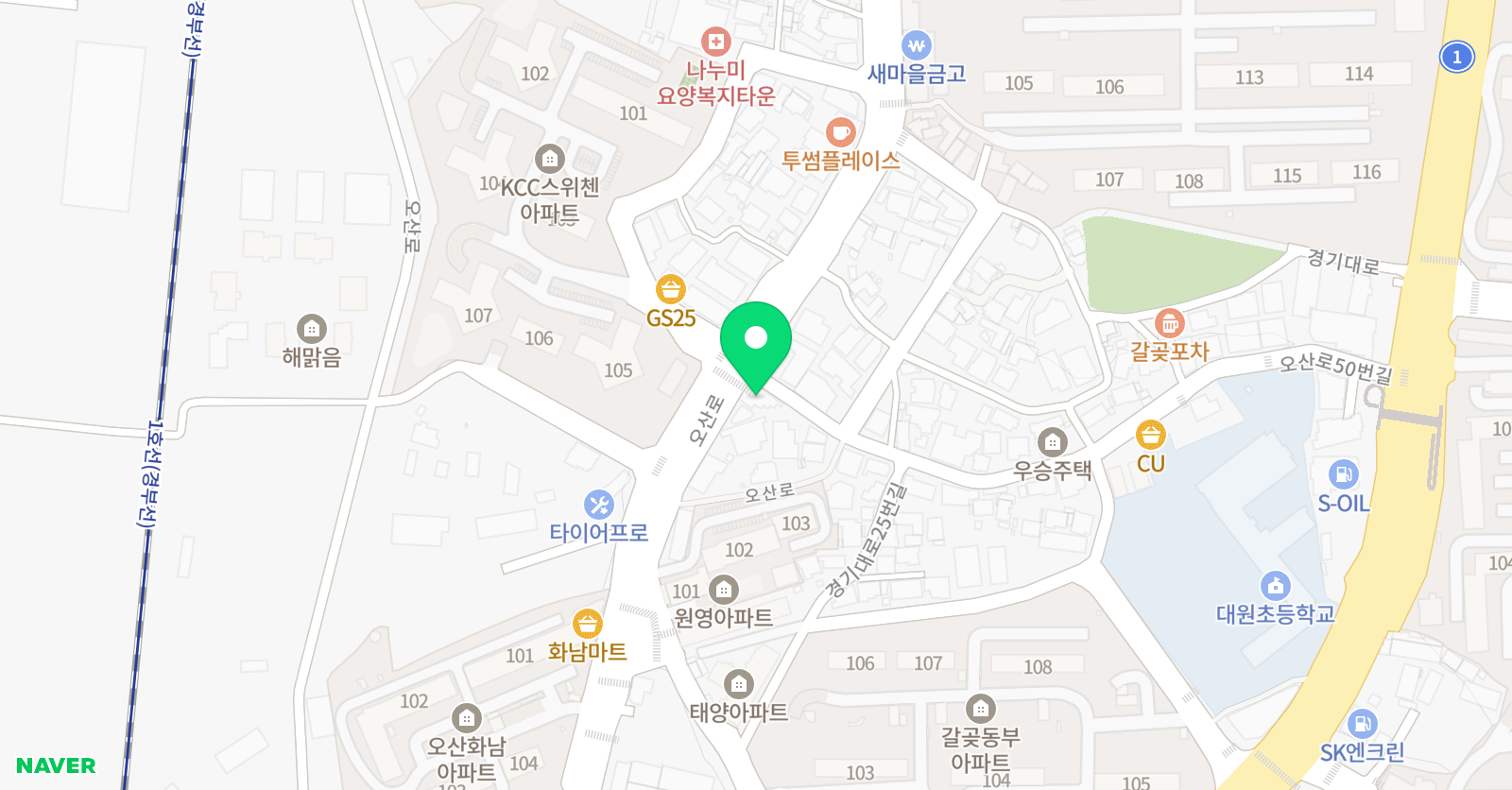 한라 합기도 위치