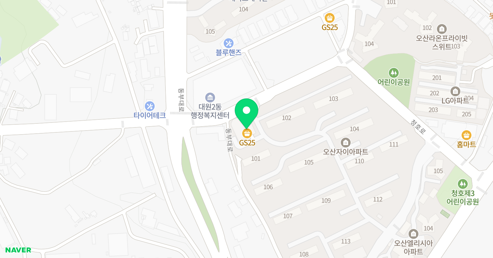 드림빅 학원 위치