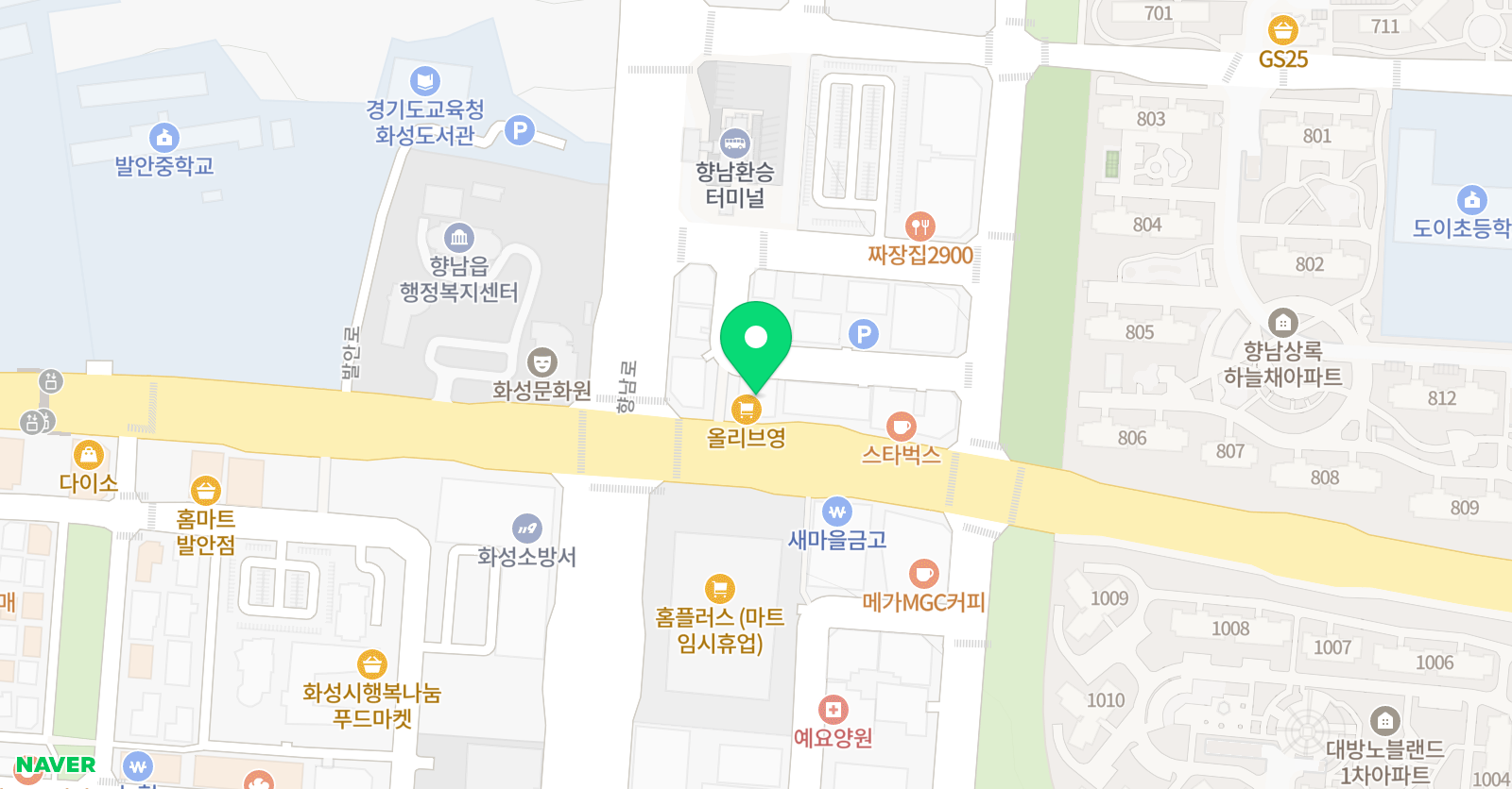더스페이스학원 위치