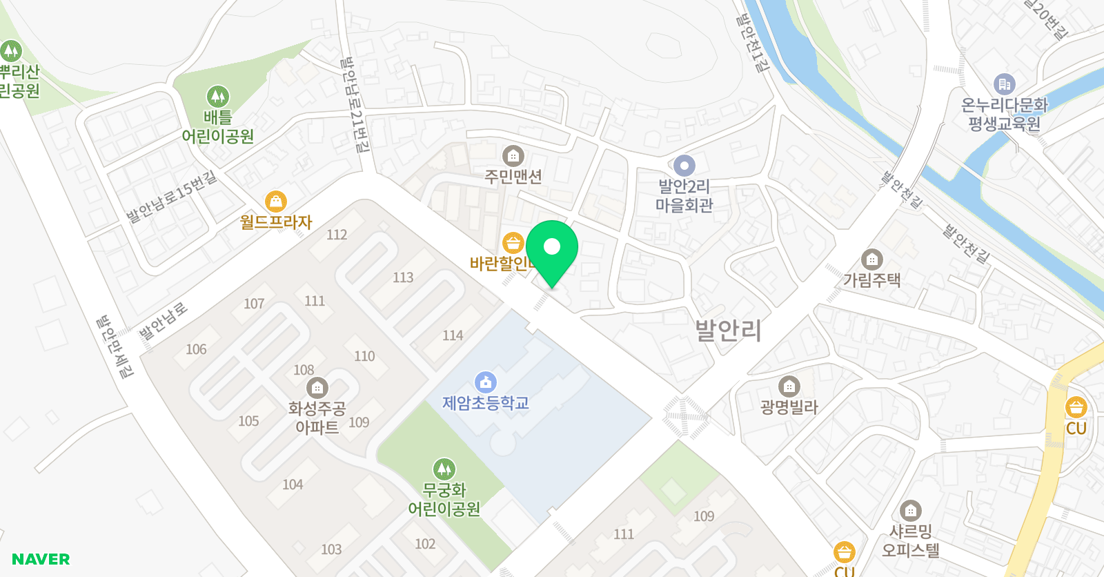 에이블 영수전문학원 위치