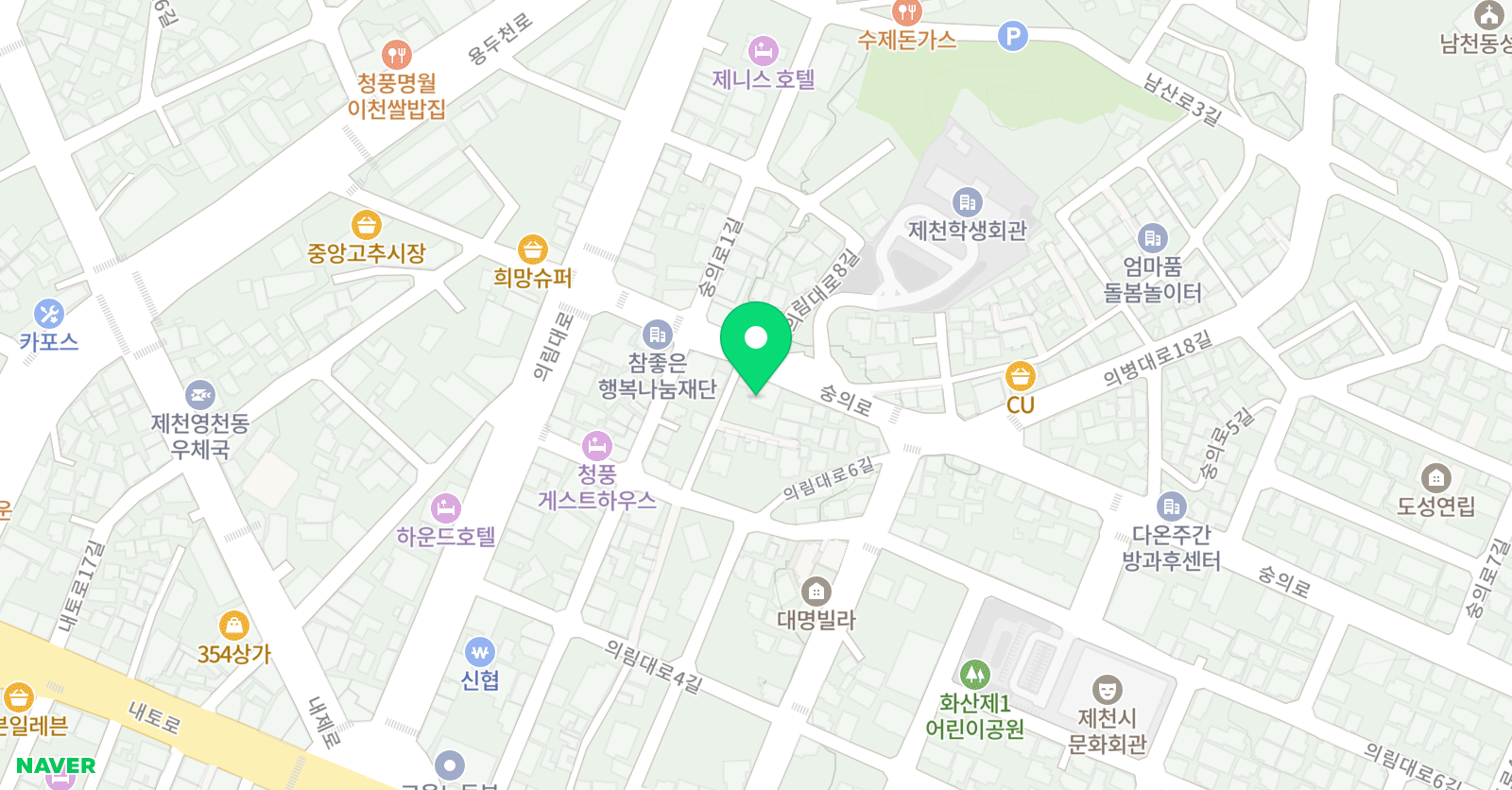고려 학원 위치