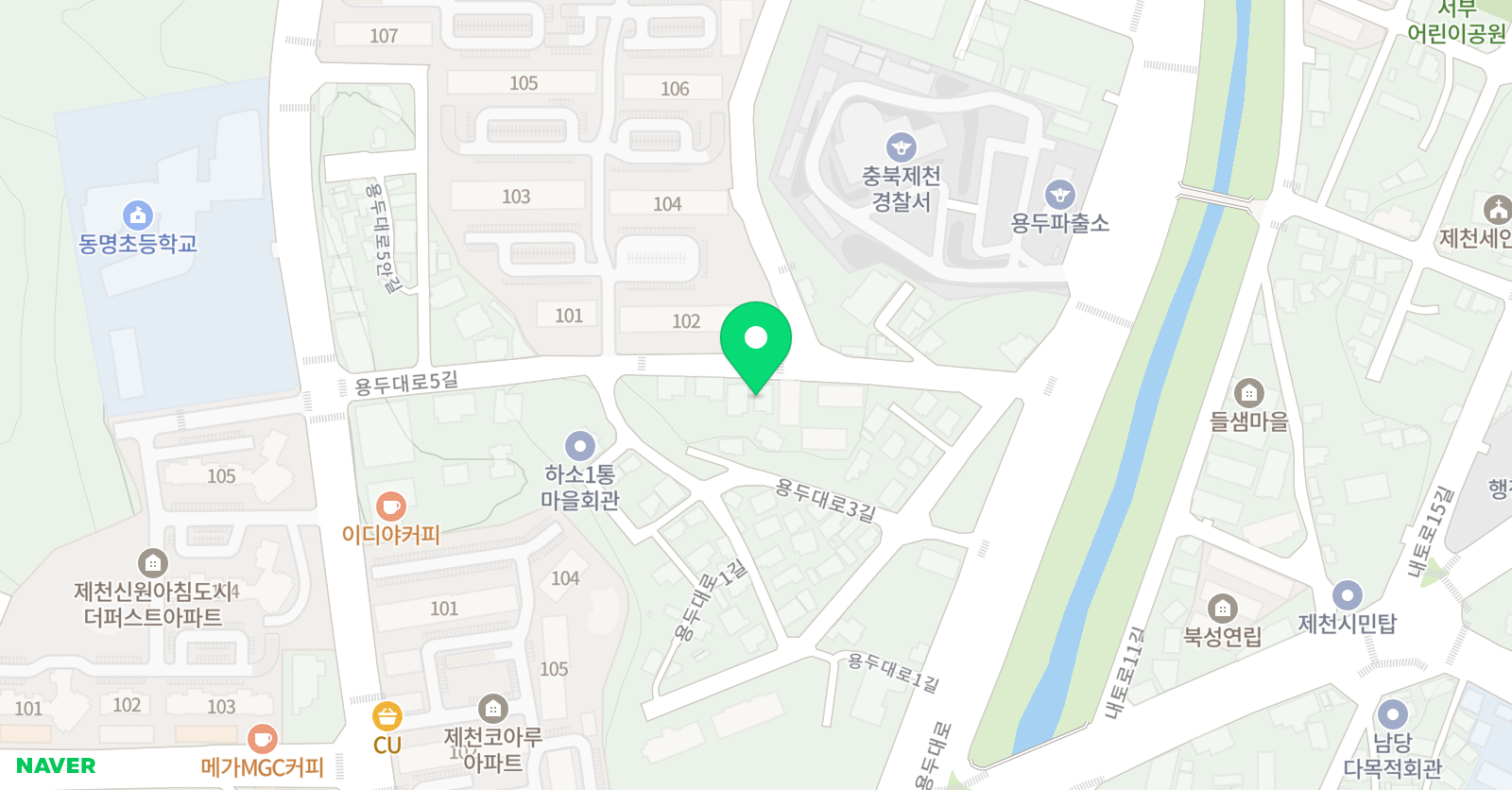 그린 공부방 위치