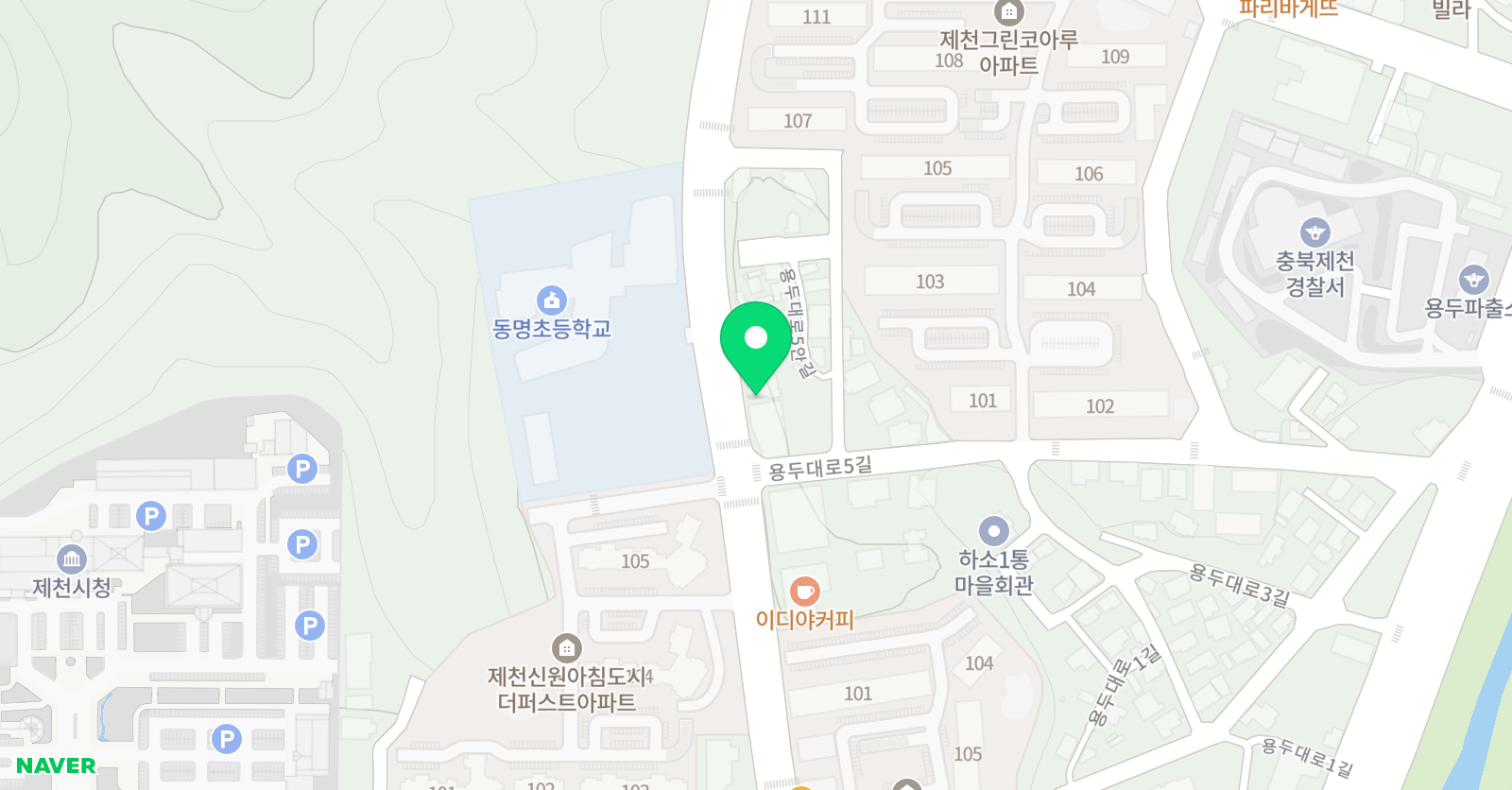 JYP 수학학원 위치