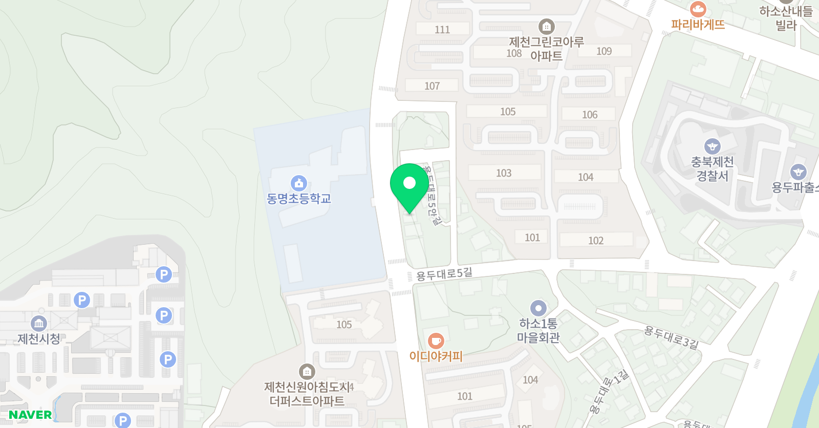 엠파워영어학원 위치