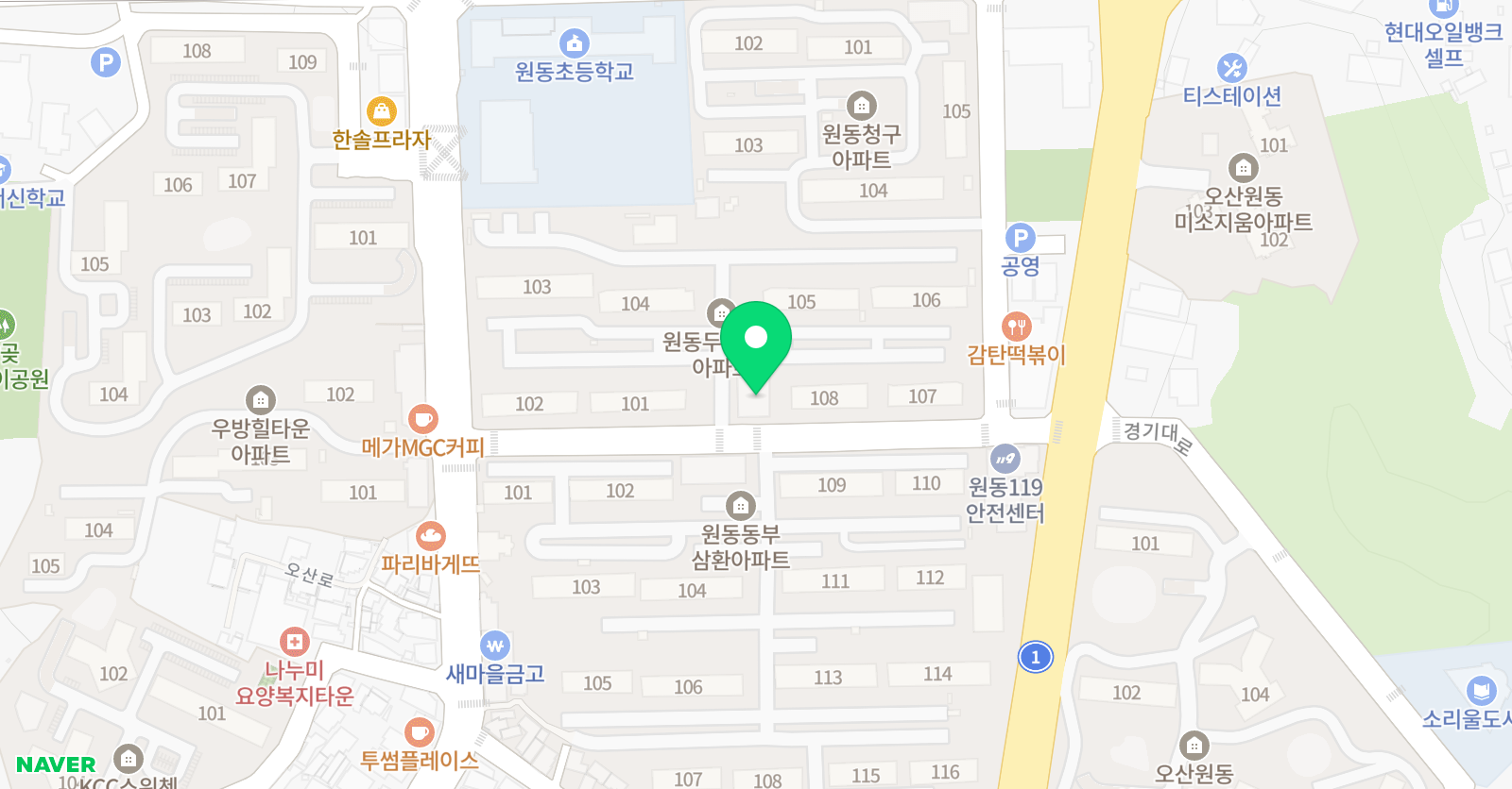 뮤직트리 음악학원 위치