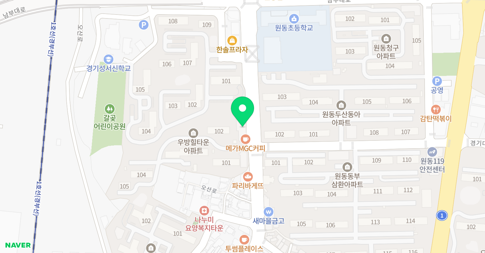 오렌지 음악학원 위치