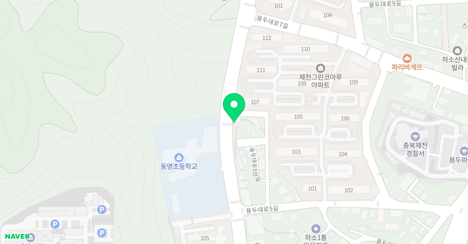 하소 해법영어학원 위치