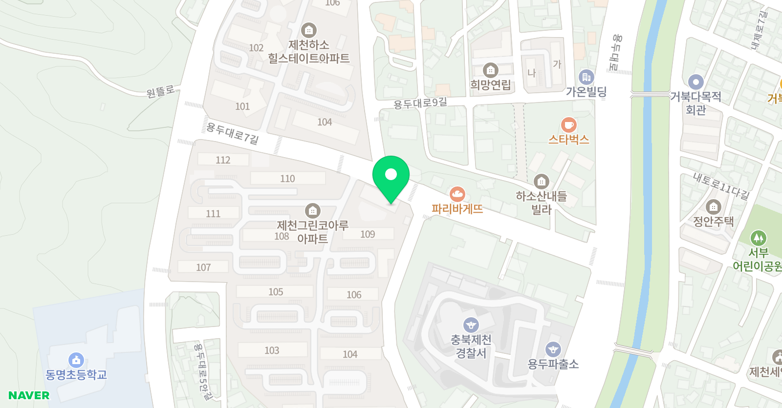 하나 피아노학원 위치